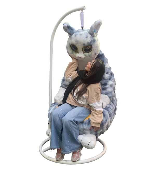 صندلی تاب گربه