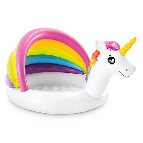 Unicorn baby inflatable p...