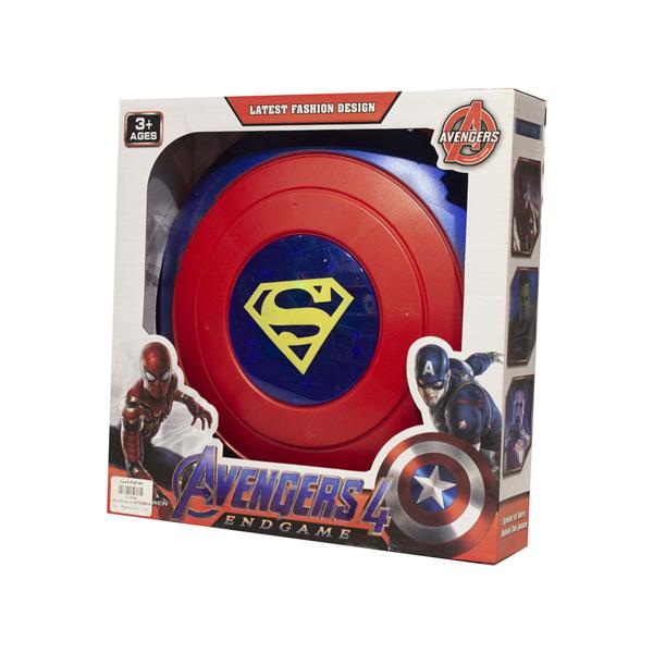 Superman musical shield